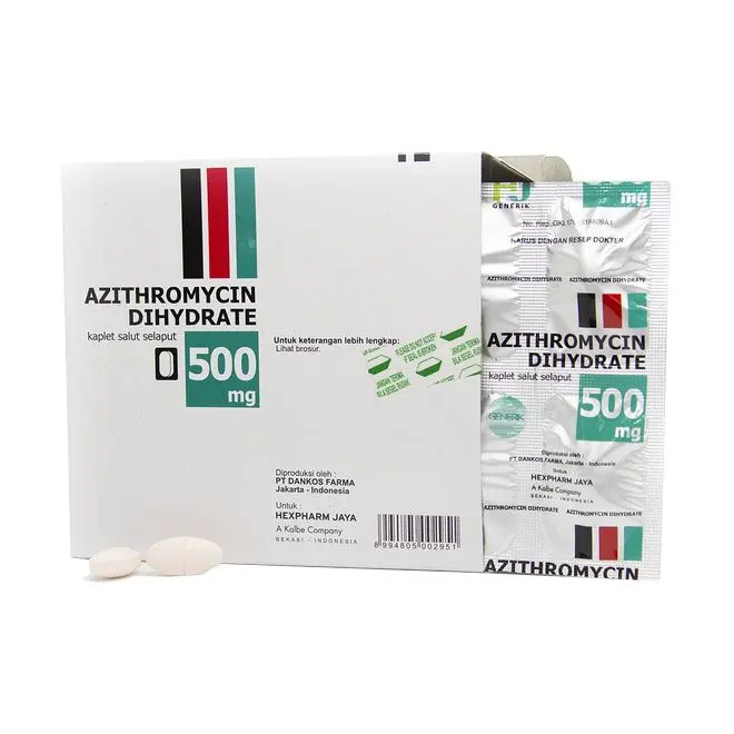 AZITHROMYCIN KAPLET 500 MG