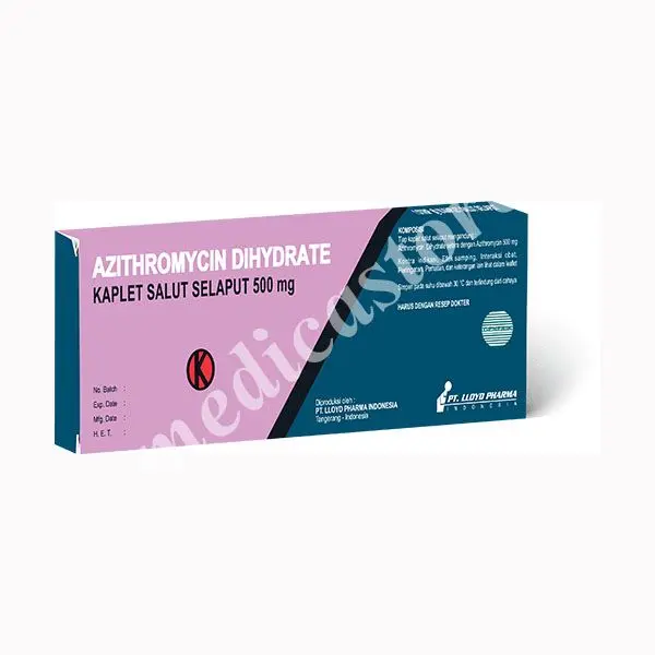 AZITHROMYCIN DIHYDRATE 500 MG