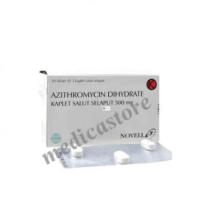 AZITHROMYCIN KAPLET 500 MG