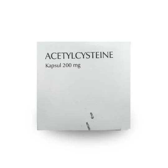 Acetylcysteine 200 mg Kapsul