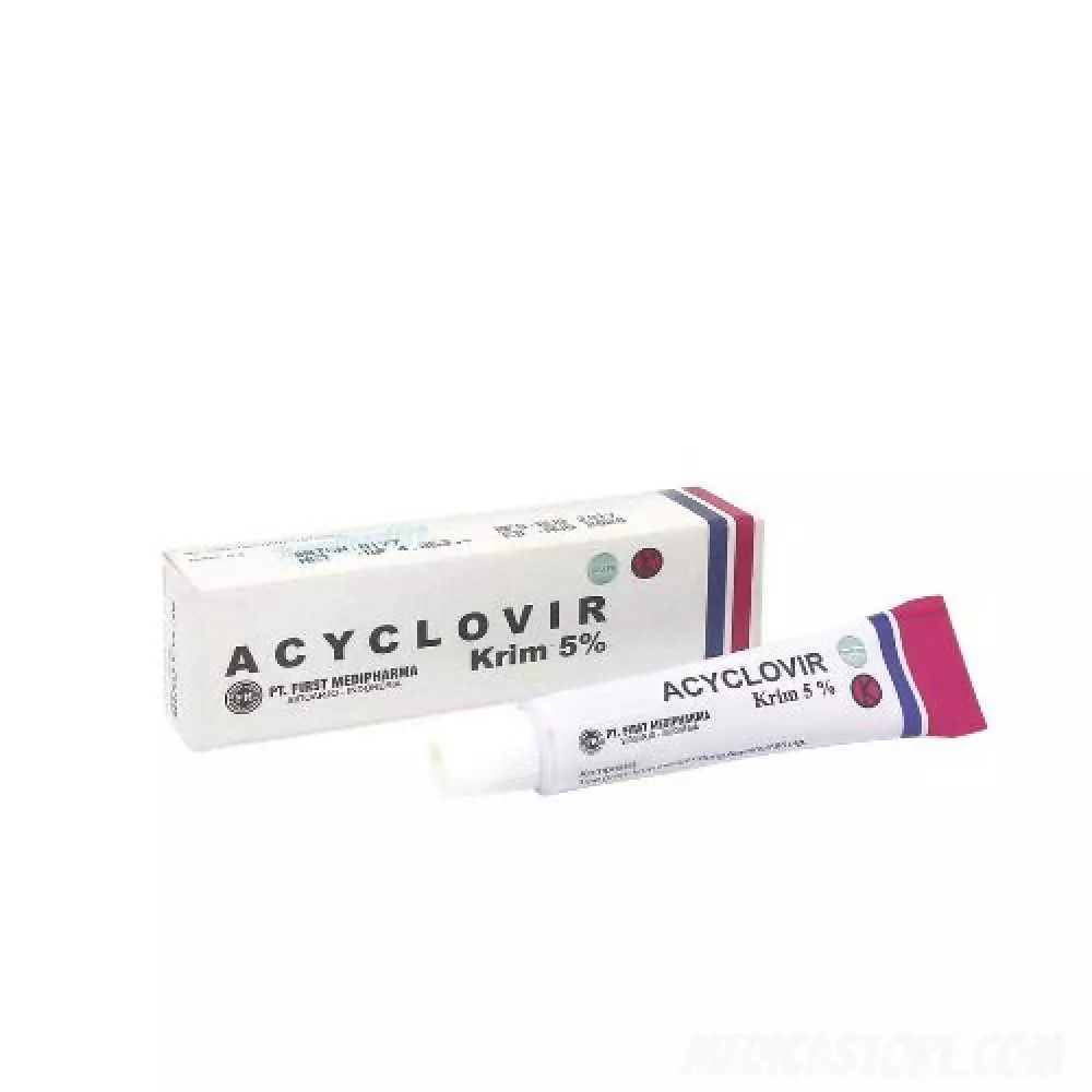 Acyclovir 5% Krim 5 g (FM)
