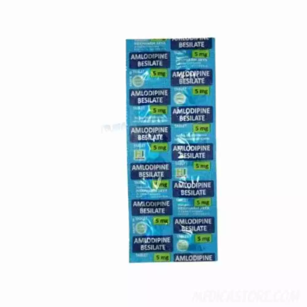 Amlodipine 5 mg Tablet HJ