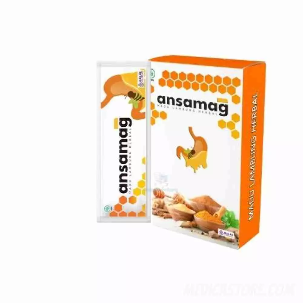 Ansamag Madu Lambung Herbal Sachet 10 ml 10s