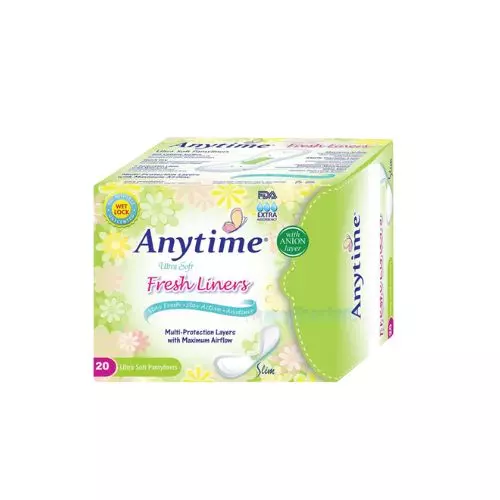 Anytime Pantyliners Anion Fresh