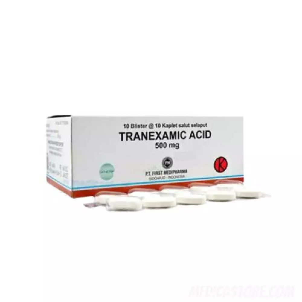 Asam Traneksamat  500 mg Kaplet
