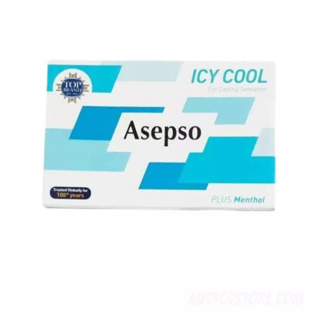 Asepso Icy Cool Bar Soap 80 gr