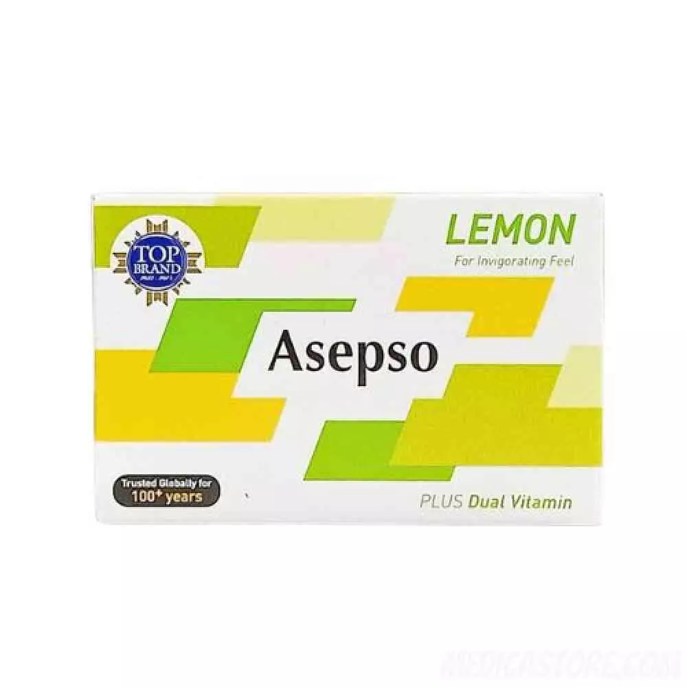 Asepso Lemon Bar Soap 80 g