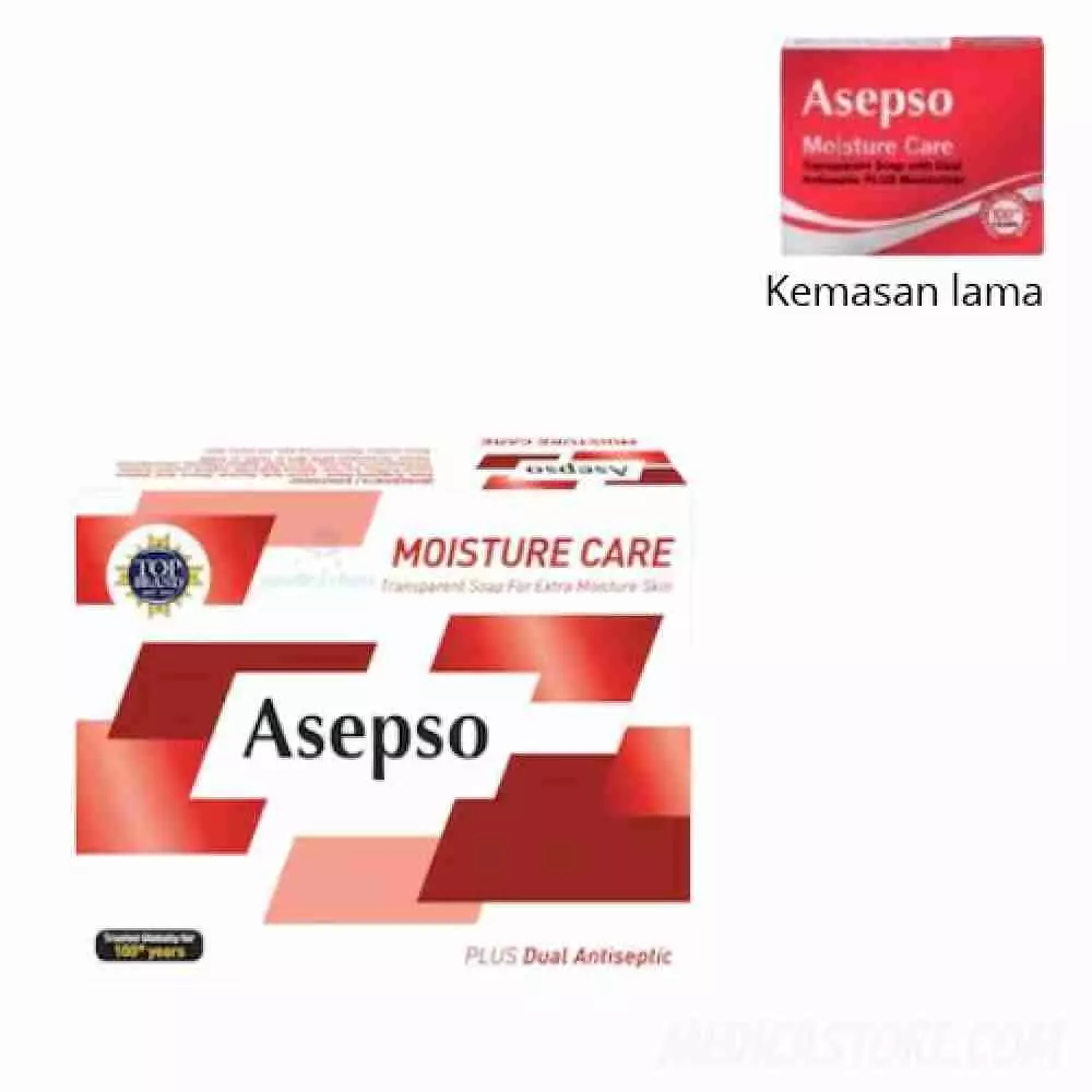Asepso Transparent Soap Moisture Care 80 g
