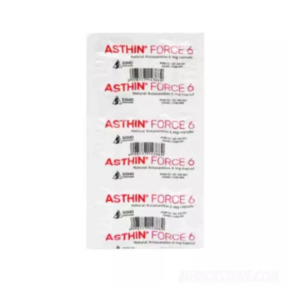 ASTHIN FORCE 6 MG KAPSUL 20'S