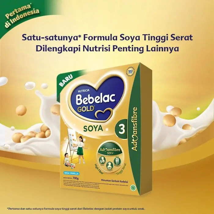 BEBELAC GOLD SOYA 3 VANILLA 360 GR