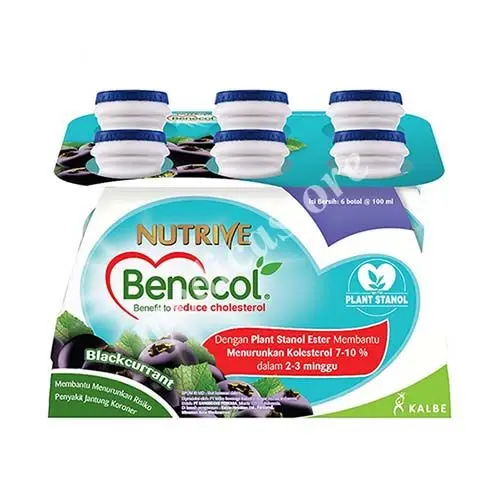 NUTRIVE BENECOL BLACKCURRANT 100 ML 6'S