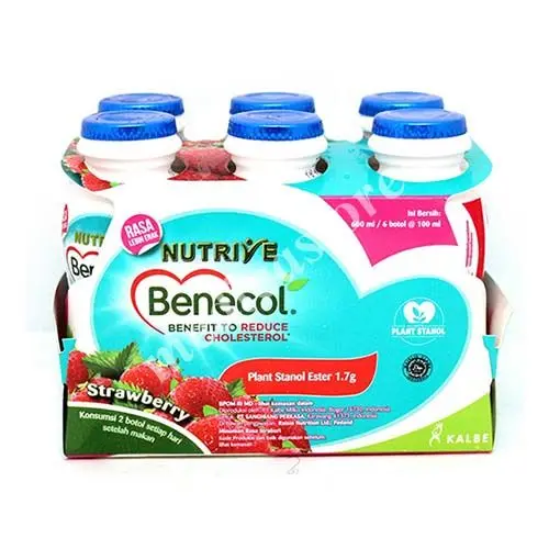 NUTRIVE BENECOL STRAWBERRY 100 ML 6'S