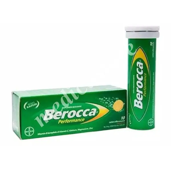 BEROCCA PERFORMANCE EFFERVESCENT TABLET 10'S