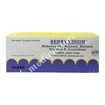 Berry Vision Tablet 100's