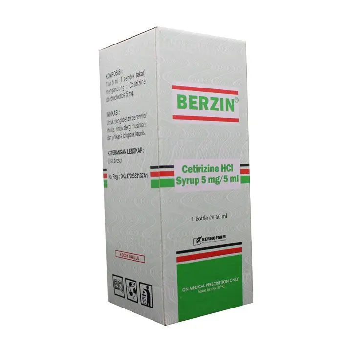 BERZIN SYRUP 5MG/5ML 60ML