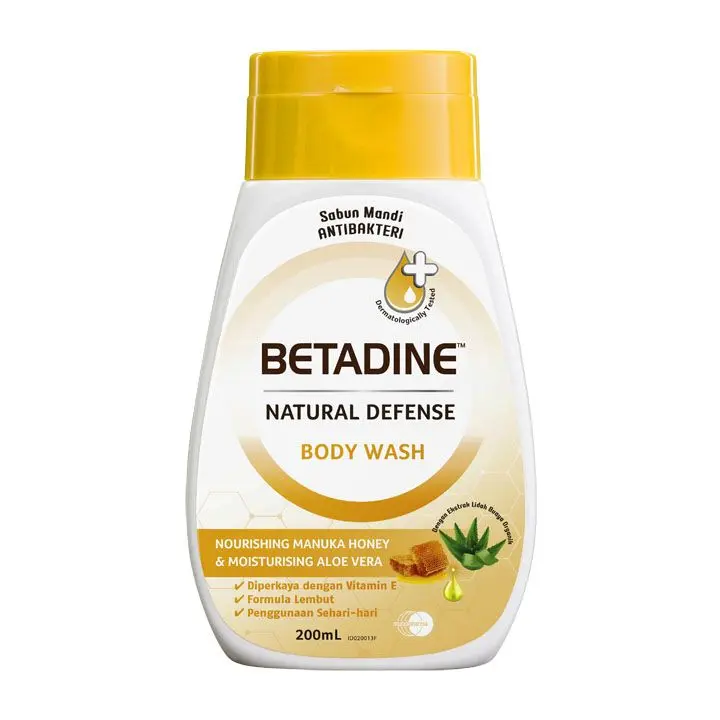 BETADINE BODY WASH HONEY 200ML