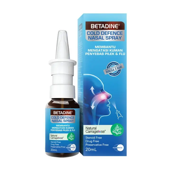 BETADINE COLD DEFENCE NASAL SPRAY 20 ML