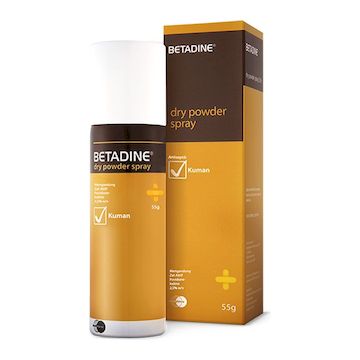 Betadine Dry Powder Spray 55gr