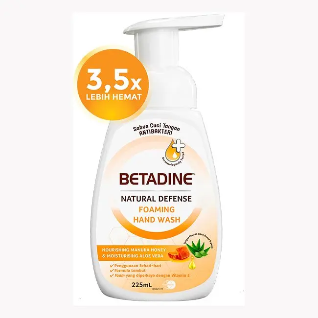 BETADINE HAND WASH HONEY 225ML