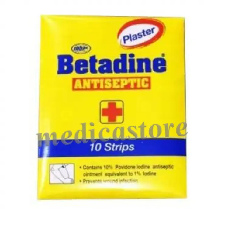 BETADINE PLESTER ANTISEPTIC 10's