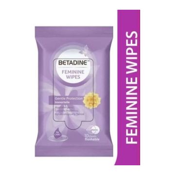 Betadine Wipes Gentle Isi 10