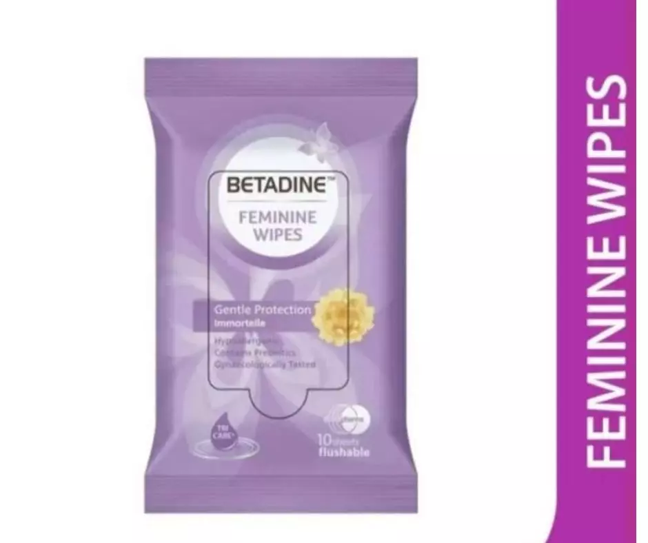 Betadine Wipes Gentle Isi 10