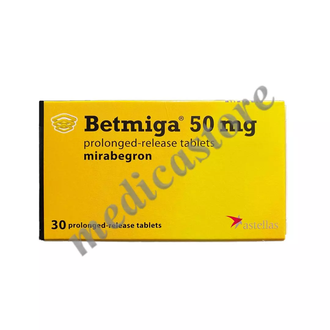 BETMIGA TABLET PELEPASAN LAMBAT 50 MG