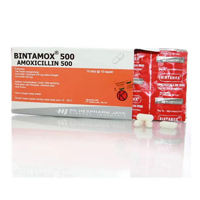 BINTAMOX KAPLET 500 MG