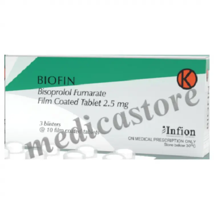 BIOFIN TABLET 2,5 MG