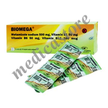 Biomega Kaplet Salut Selaput 500 MG
