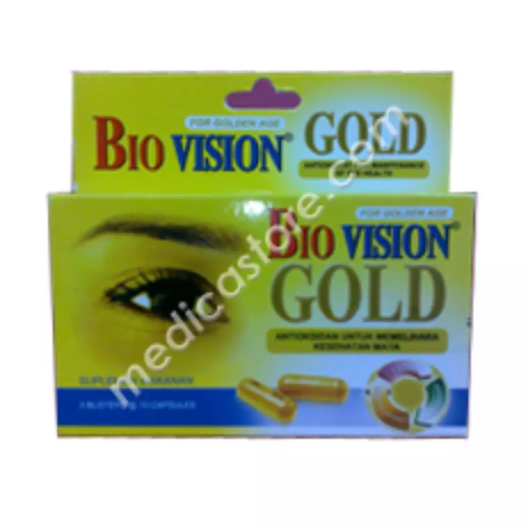 BIOVISION GOLD CAPSULE 30'S