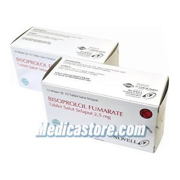 Bisoprolol Fumarate 2.5 MG Tablet
