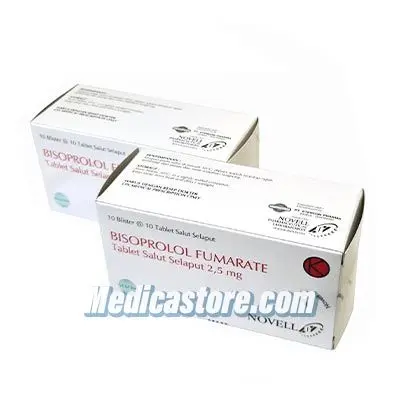 BISOPROLOL FUMARATE TABLET 2.5 MG