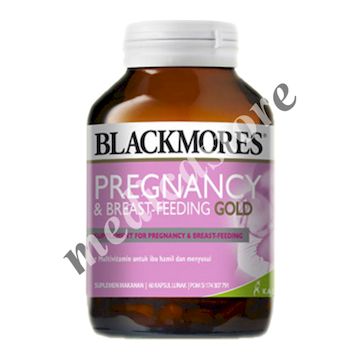 Blackmores Pregnancy & Breast Feeding Gold 60 Kapsul