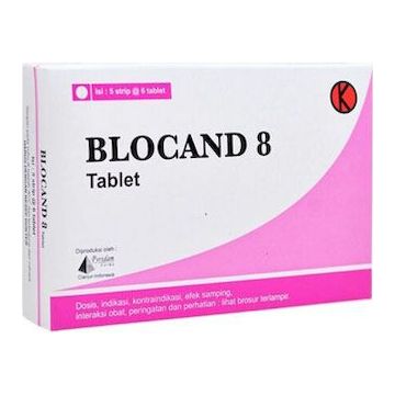 Blocand 8 MG Tablet