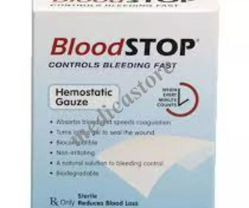BLOODSTOP 5X5 CM 20'S