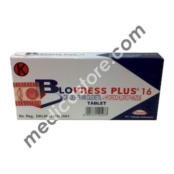 Blopress Plus 16 Mg/12.5 MG Tablet