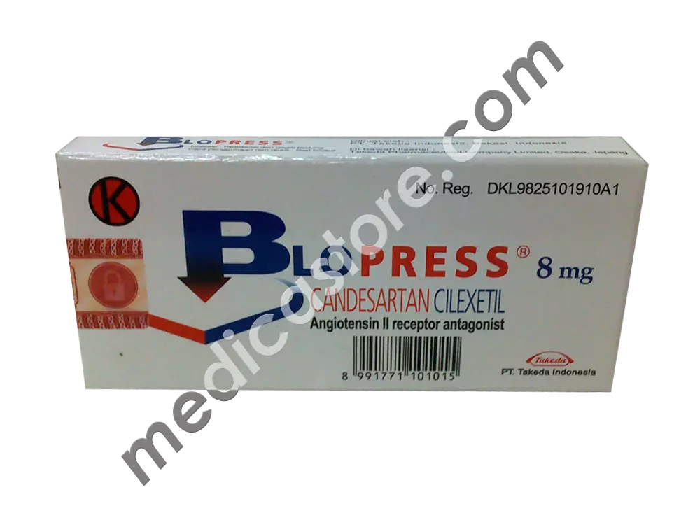 Blopress  8 mg Tablet