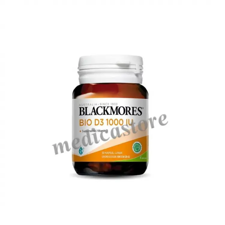 BLACKMORES BIO D3 KAPSUL LUNAK 1000 IU 30'S