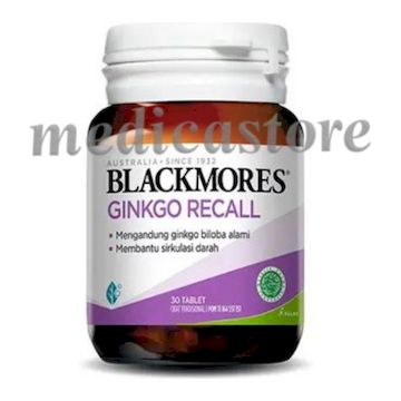 Blackmores Ginkgo Recall 30 Tablet