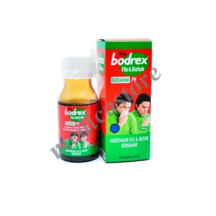 BODREX SIRUP FLU & BATUK BERDAHAK PE 60 ML