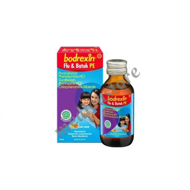 BODREXIN SIRUP FLU & PILEK PE 56 ML