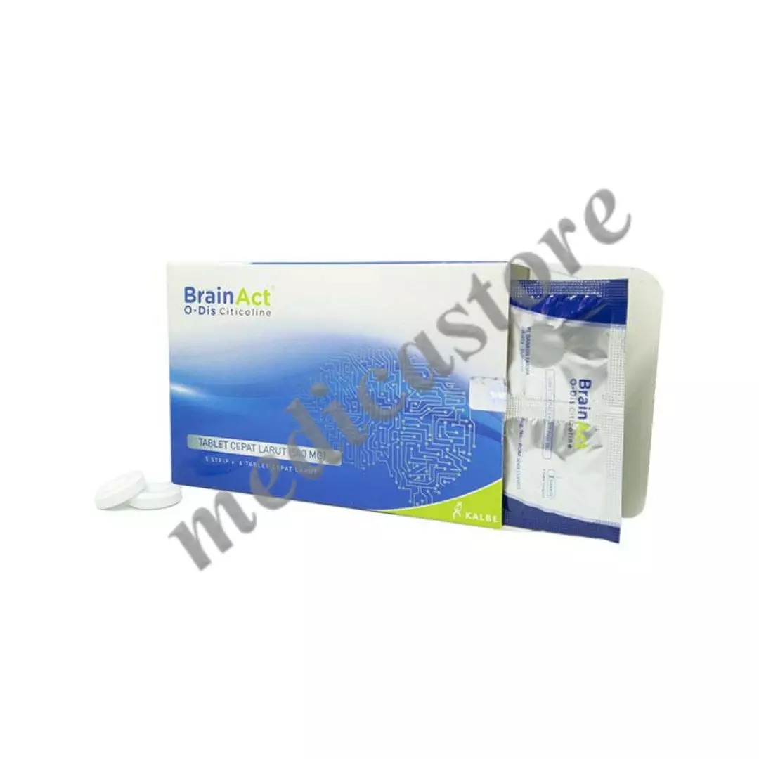 BRAINACT TABLET DISPERSIBEL ORAL 500 MG