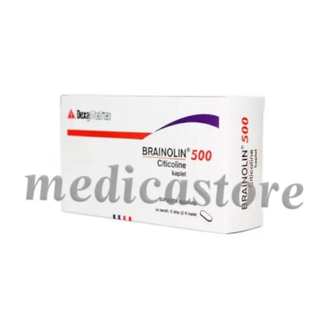 BRAINOLIN KAPLET 500 MG 30'S