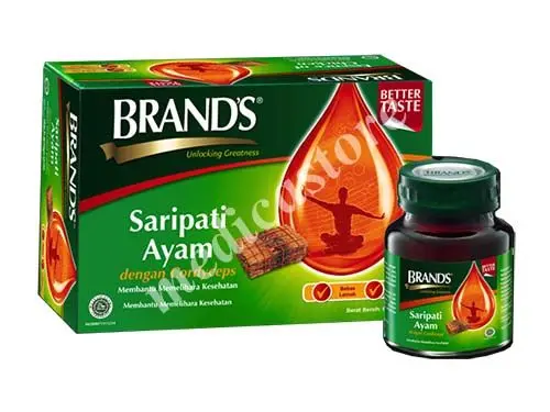 BRAND'S ESSENCE OF CHICKEN with CORDYCEPS 2,5 OZ (70 GR) 6's