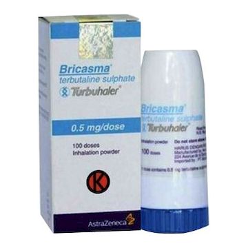 Bricasma Turbuhaler 0.5 MG 100 Dosis