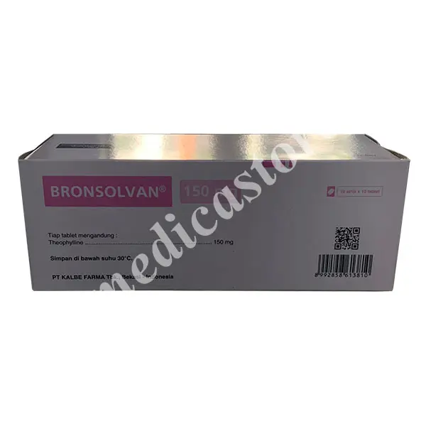 BRONSOLVAN TABLET 150 MG 