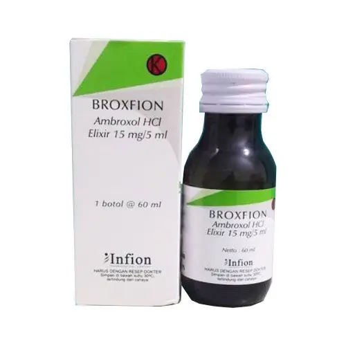 BROXFION ELIXIR 15MG/5ML 60ML