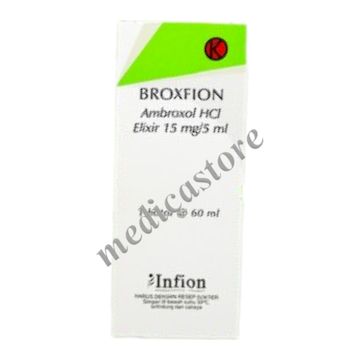 Broxifon Elixir 15mg/5ml 60ml