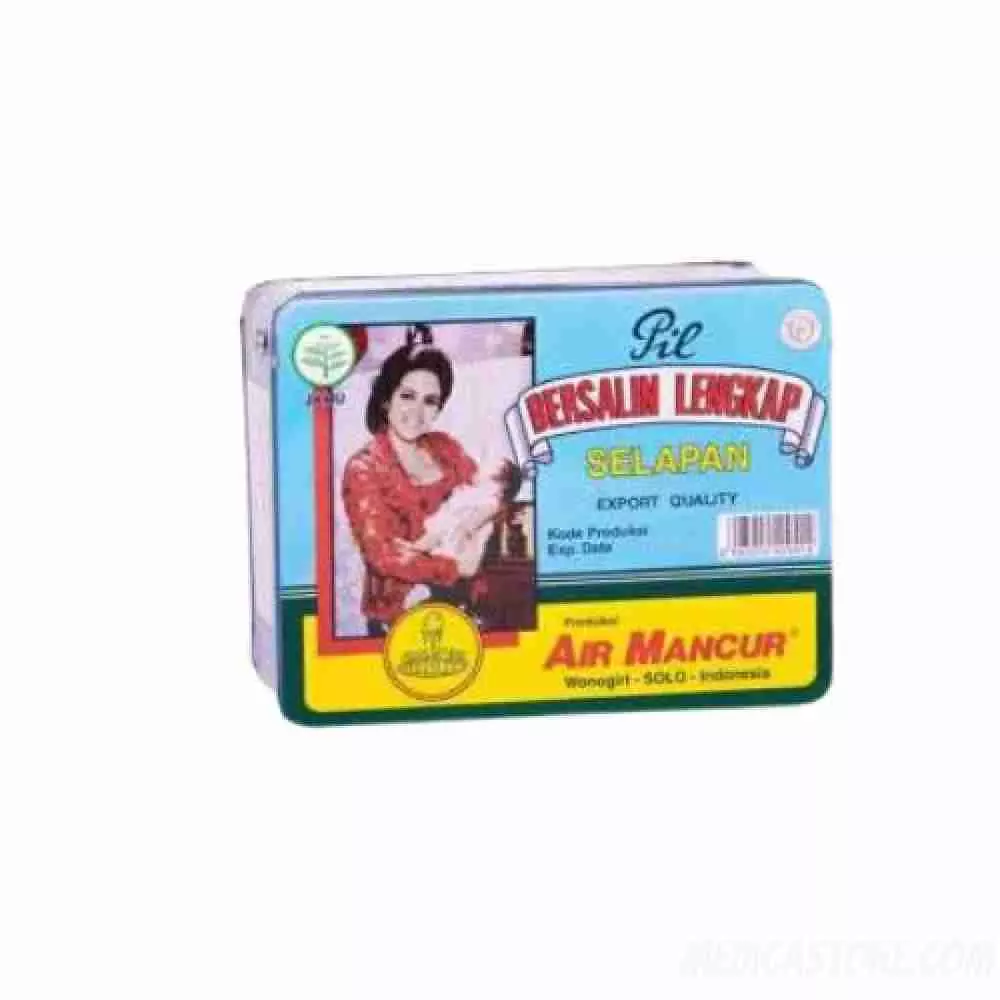Bersalin Lengkap Selapan Pil Kaleng